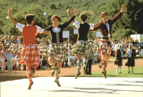 Tanz Taenzer Scottish Highland Dancers 
