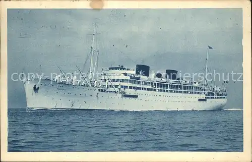 Dampfer Oceanliner M S Chella  Kat. Schiffe
