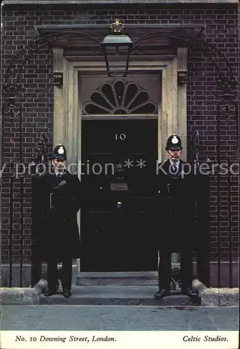 Polizei 10 Downing Street London Kat. Polizei