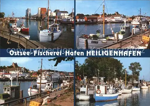 Fischerei Heiligenhafen Fischerei Hafen Fischkutter  Kat. Handwerk