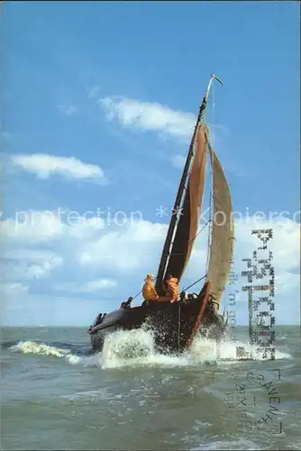Segelboote Botter Holland  Kat. Schiffe