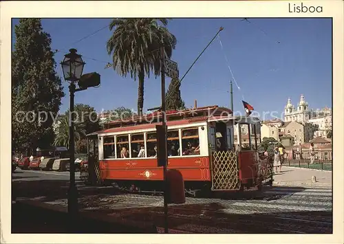 Strassenbahn Lisboa Electrico Kat. Strassenbahn