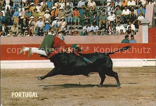 Stierkampf Portuguese Bullfight Pega Portugal Kat. Sport