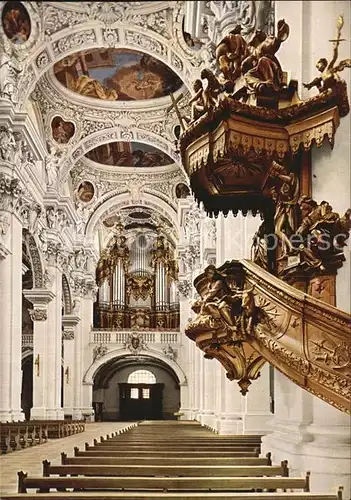Kirchenorgel Passau Dom Kanzel  Kat. Musik