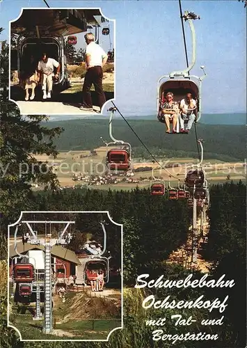 Sessellift Ochsenkopf  Kat. Bahnen