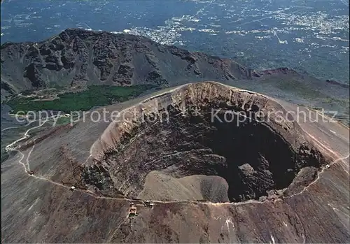 Vulkane Geysire Vulcans Geysers Napoli Vesuvio Veduta aerea  Kat. Natur