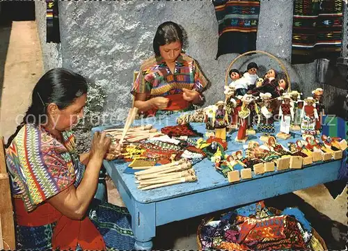Handarbeit Artesanas Indigenas San Antonio Guatemala Kat. Handarbeit