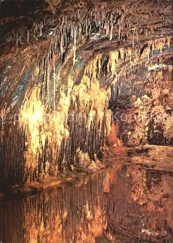 Hoehlen Caves Grottes Saalfeld Saale Feengrotten Mittlere Grotte  Kat. Berge