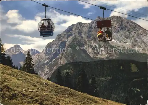 Seilbahn Sessellift Jenner Watzmann Steinernes Meer  Kat. Bahnen