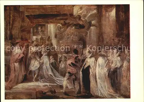 Rubens Paul Peter The Coronation of Marie de Medici 