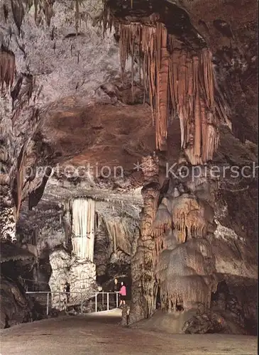 Hoehlen Caves Grottes Postojnska Jama  Kat. Berge