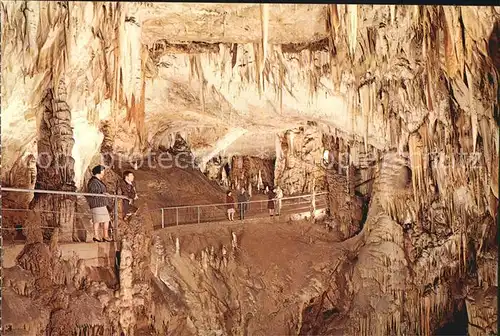 Hoehlen Caves Grottes Postojnska Jama Lepe jame Schoene Grotte  Kat. Berge