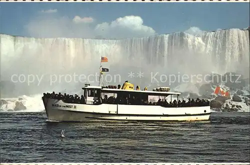 Motorschiffe Maid of the Mist Niagara Falls Ontario Canada  Kat. Schiffe