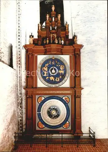 Uhren Luebeck St. Marienkirche  Kat. Technik