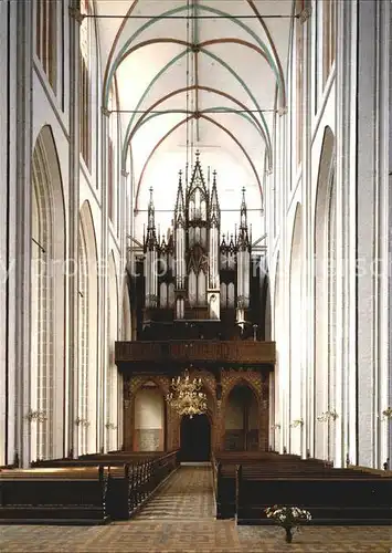 Kirchenorgel Schwerin Dom  Kat. Musik