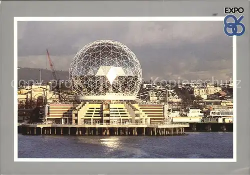 Expositions Expo 86 Expo Centre Vancouver Canada  Kat. Expositions