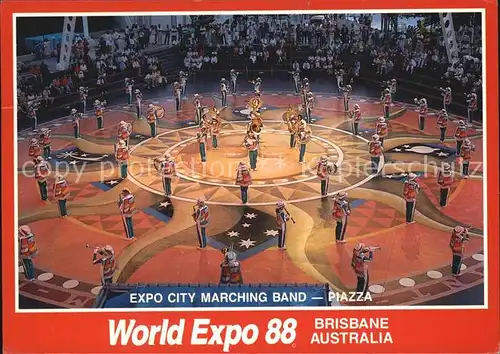 Expositions World Expo 88 Brisbane Australia Expo City Marching Band Piazza  Kat. Expositions