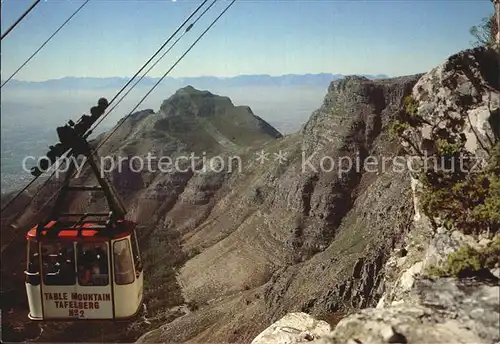 Seilbahn Table Mountain Devil s Peak  Kat. Bahnen