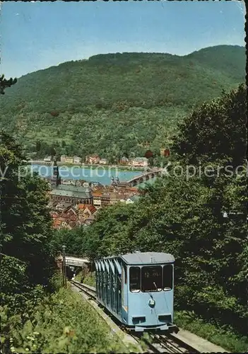Bergbahn Koenigsstuhl Heidelberg Kat. Bergbahn