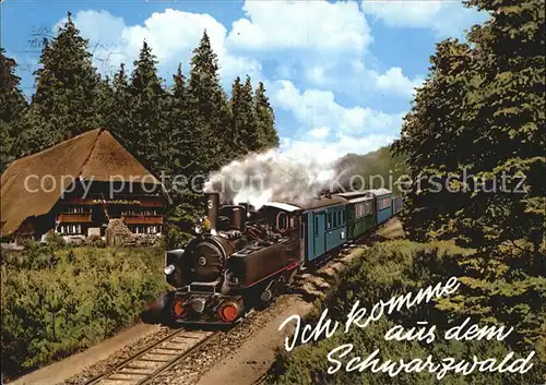 Lokomotive Schwarzwald  Kat. Eisenbahn