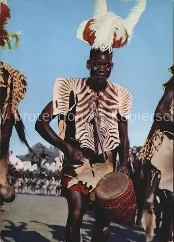 Typen Afrika Acholi Drummer 