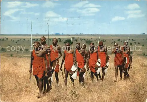 Typen Afrika Masai Warriors