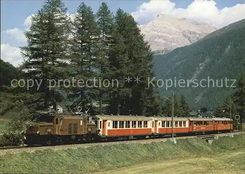 Eisenbahn Rhaetische Bahn Elektrische Lokomotive Ge 6 6 I 405  Kat. Eisenbahn