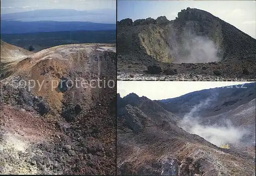 Vulkane Geysire Vulcans Geysers Volcan Chico Lado Oriental de Sierra Ecuador Isla Isabela Kat. Natur
