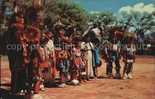 Indianer Native American Indian Dance Group Kat. Regionales