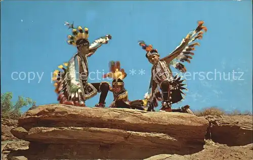 Indianer Native American Navajo Boys Eagle Dance  Kat. Regionales