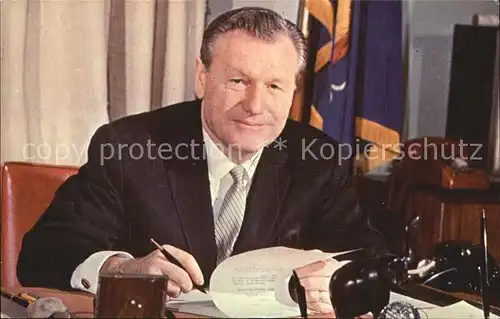 Politiker Nelson Rockefeller Governor State of New York Kat. Politik