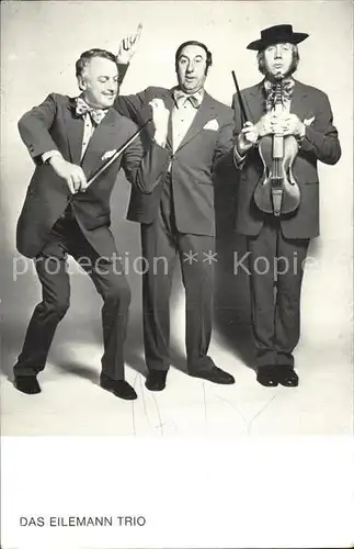 Musikanten Das Eilemann Trio  Kat. Musik