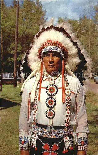 Indianer Native American Colorful American Indian  Kat. Regionales