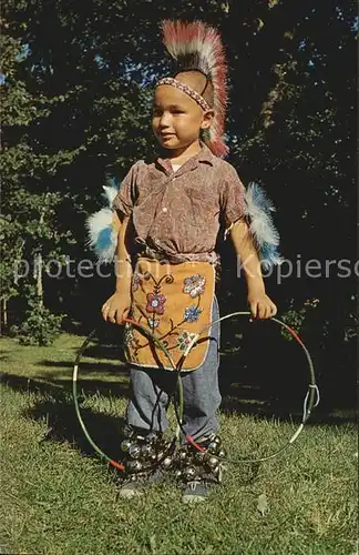 Indianer Native American Te Ta Gam Ojibway Hoop Dancer Minnesota Lake Mille Lacs  Kat. Regionales