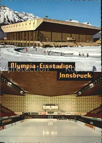 Eislaufen Schlittschuhlaufen Olympia Eisstadion Innsbruck  Kat. Sport