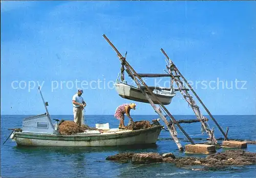 Fischerei Fischerboote  Kat. Handwerk