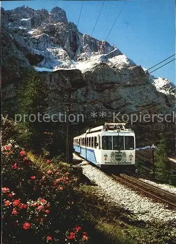 Zahnradbahn Zugspitze  Kat. Bergbahn