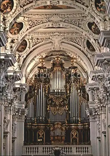 Kirchenorgel Dom St. Stephan Passau Kat. Musik