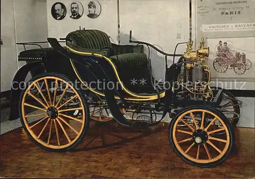 Autos Panhard & Levassor 1894 1895 Kat. Autos