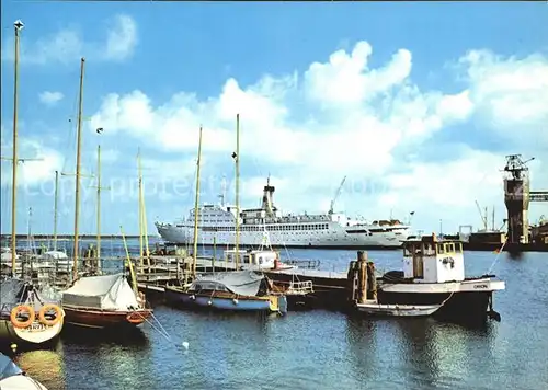 Schiffe Stralsund Hafen  Kat. Schiffe