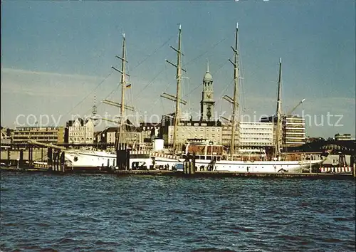 Segelschiffe Sea Cloud Hamburg Landungsbruecken Kat. Schiffe