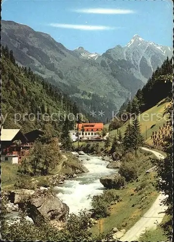 Zillertal Gasthof Pension Zillergrund Brandbergkolm Mayrhofen Kat. Regionales