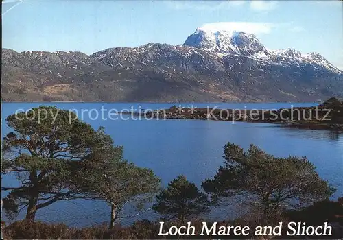 Schottland Loch Maree und Slioch Kat. Regionales