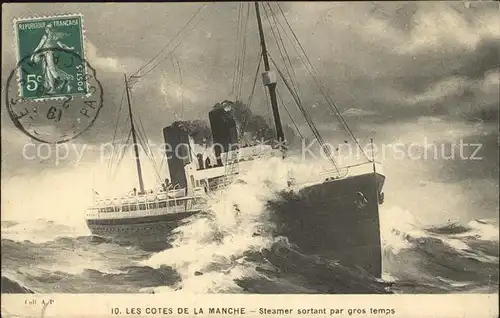 Dampfer Oceanliner Cotes de la Manche  Kat. Schiffe