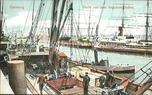 Segelschiffe Hamburg Segelschiffhafen  Kat. Schiffe