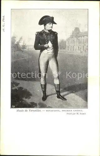 Napoleon Bonaparte Musee de Versailles  Kat. Persoenlichkeiten