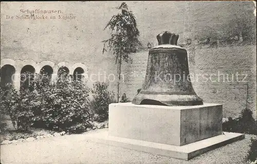 Kirchenglocken Schaffhausen Schillerglocke Muenster  Kat. Gebaeude