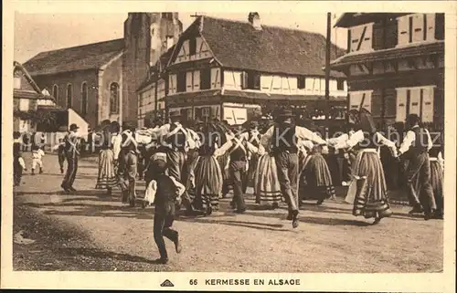 Tanz Taenzer Kermesse en Alsace 