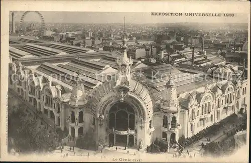 Exposition Universelle Paris 1900 Le Genie civil Kat. Expositions