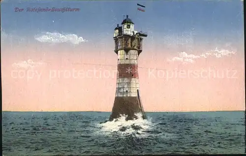 Leuchtturm Lighthouse Roteland Leuchtturm Kat. Gebaeude
